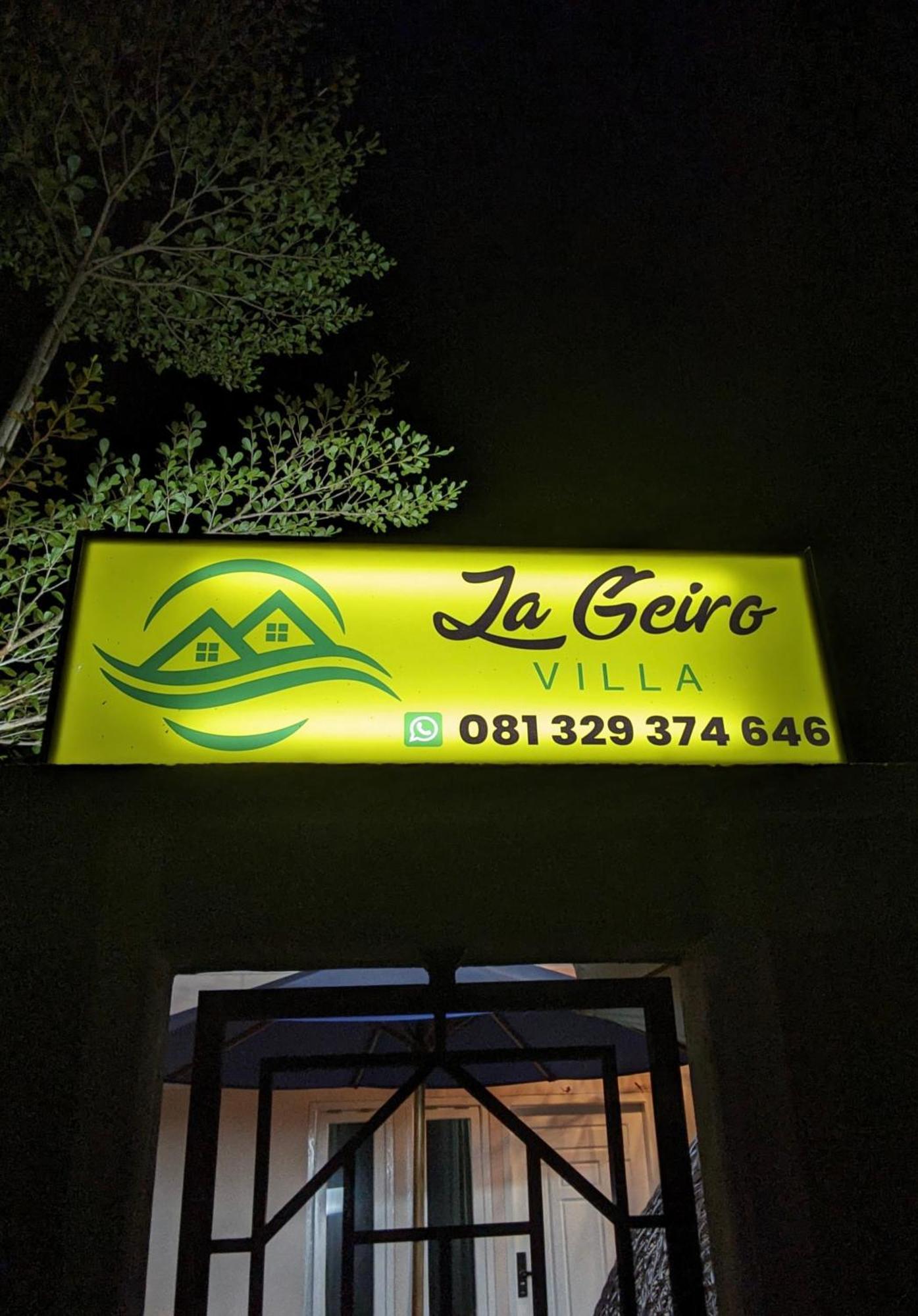 La Geiro Villa Labuan Bajo Exterior photo